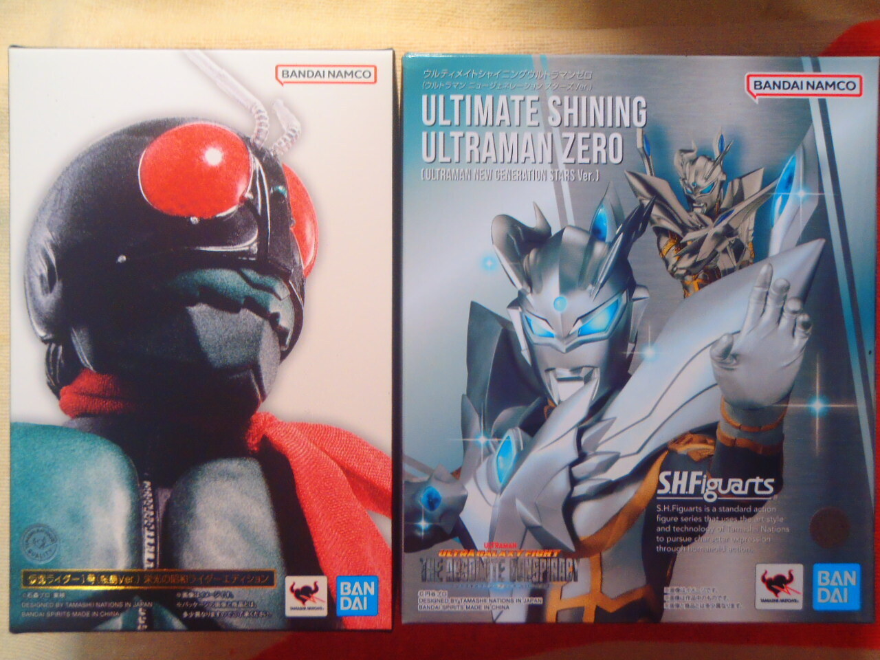 仮面ライダー1号（桜島Ver.）ウルティメイトシャイニングウルトラマンゼロ 仮面ライダー1号 桜島Ver. ＆ウルティメイトシャイニングウルトラマン